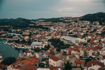Obraz premium The Beautiful City of Šibenik, Croatia