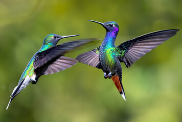 Obraz premium Kolibry