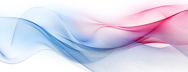 Naklejka premium Blue and white abstract wavy background, minimalist soft blue lines work, light white, linear pattern and shapes, soft edges, light white and beige, texture-rich.