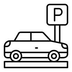 Parking Area Icon