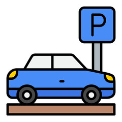 Parking Area Icon