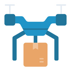 Drone Delivery Icon