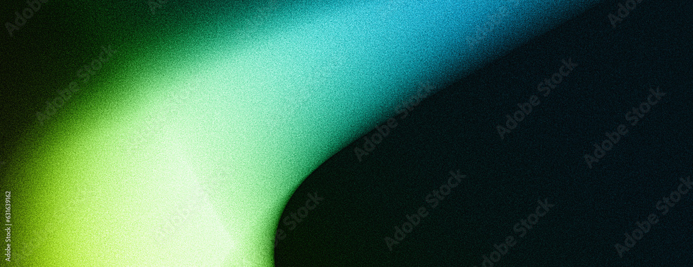Sticker dark green blue grainy gradient background black abstract backdrop noise texture webpage header wide