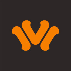 Letter M Wave Business Company Logo Vector Design. Abstract emblem, designs concept, logos, logotype element for template.
