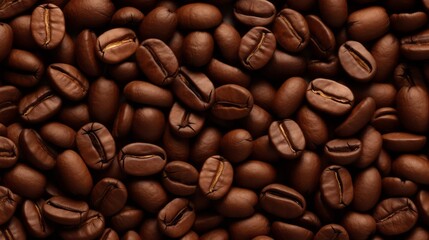 Photo of a pile of freshly roasted coffee beans