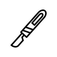medical knife icon