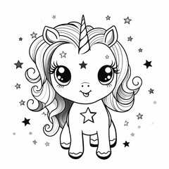 line_drawing_unicorn
