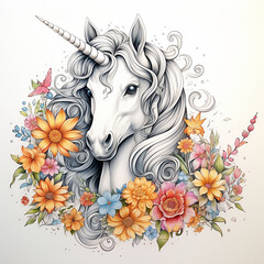line_drawing_unicorn