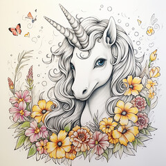 line_drawing_unicorn