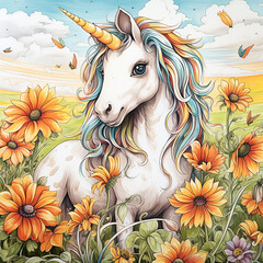 line_drawing_unicorn