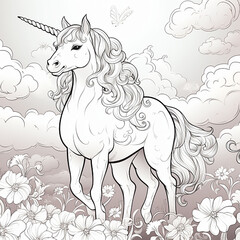 line_drawing_unicorn