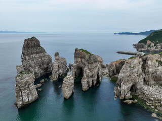 view of the coast of the sea