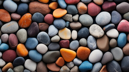 A collection of rocks with various shapes and textures