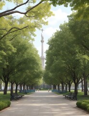 Fototapeta premium park