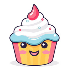 Chroma Cupcake Fantasy, A Palette of Colourful Delicacies