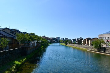Fototapeta na wymiar 金沢、浅野川