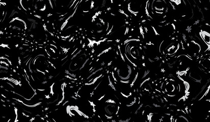 Twisted white-black gradient liquid blur abstract backgrounds