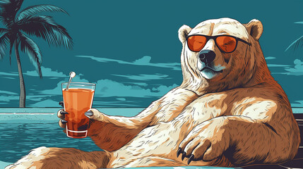 Chill Vibes: Polar Paradise Getaway