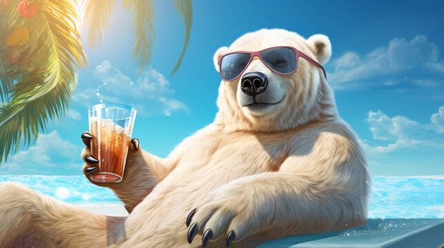 Chill Vibes: Polar Paradise Getaway