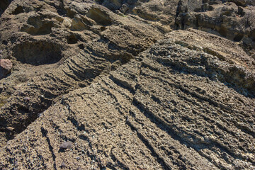 夏の岩戸海岸の風景 鳥取県 岩戸海岸