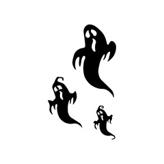 Halloween Ghost Silhouette