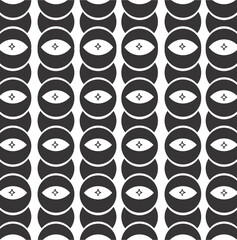 black and white seamless patterns