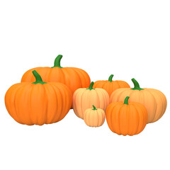 The pumpkin for Thanksgiving day concept png image