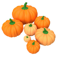 The pumpkin for Thanksgiving day concept png image
