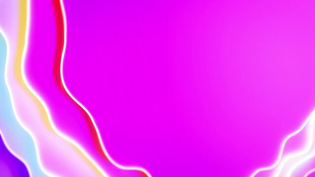 pink blue and red shifted volumetric lines colorful backdrop - loop video