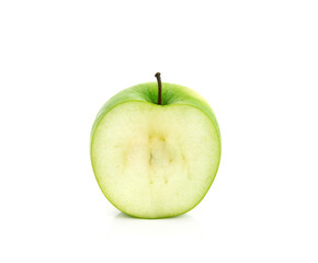 Fresh Green Apple Isolated on White Background