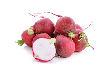 beetroot isolated on white background