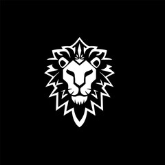 Natural Majesty Royal Floral Lion Logo