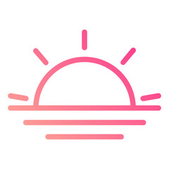 sunrise icon