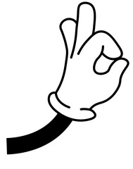 Okay gesture, nonverbal language communication