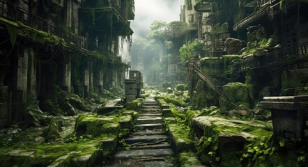 The abandoned city