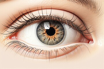 Human Eye Large Outline.