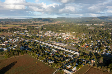 The New South Wales town of  Mullumbimby.
