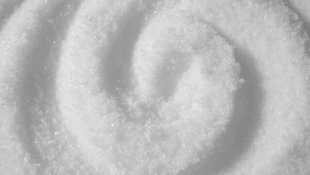 Iodized Refined Salt, fortified with essential iodine for thyroid health, undergoes a meticulous refining process to ensure purity. The probe lens allows precise quality checks.
