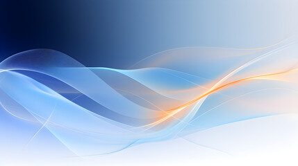 Naklejka premium Abstract curved background, streamlined, banner