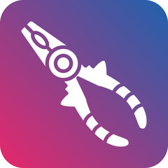 Vector Design Pliers Icon Style