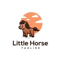 Little Horse Logo Design
