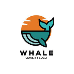 Whale Logo Design
