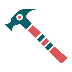 Vector Design Hammer Icon Style