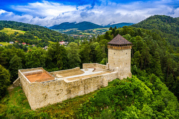 Zamek Muszyna, Baszta, sumertime © Maciej G. Szling