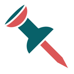 Vector Design Pin Icon Style