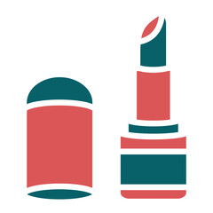 Vector Design Lipstick Icon Style