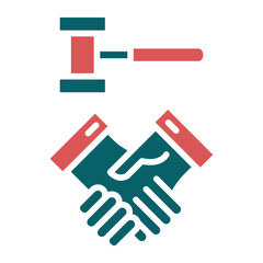 Vector Design Diplomacy Icon Style