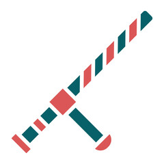 Vector Design Baton Icon Style