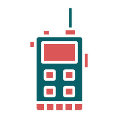 Vector Design Walkie Talkie Icon Style