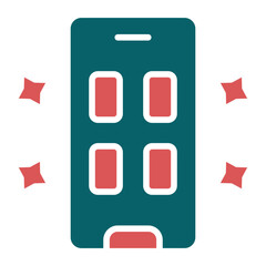 Vector Design New Phone Icon Style